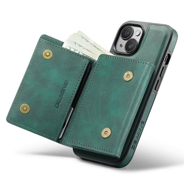 DG.MING M6 Series Mobilskal till iPhone 15 Plus Magnetiskt Grön