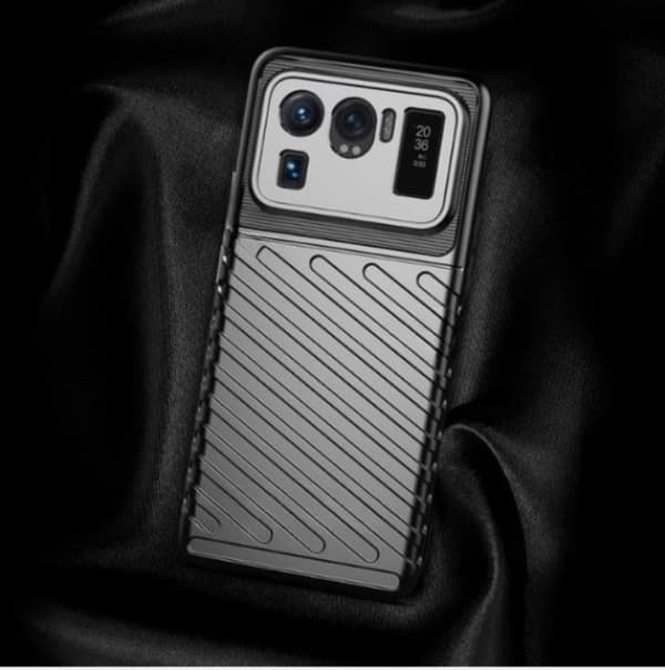 Xiaomi Mi 11 Ultra Cover Thunder Twill - Sort Svart