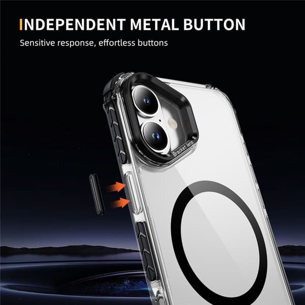 Mobilskal till iPhone 17 MagSafe Kickstand - Svart Svart
