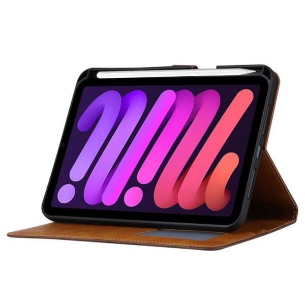 iPad mini 6 (2021) Cover Premium - Brun