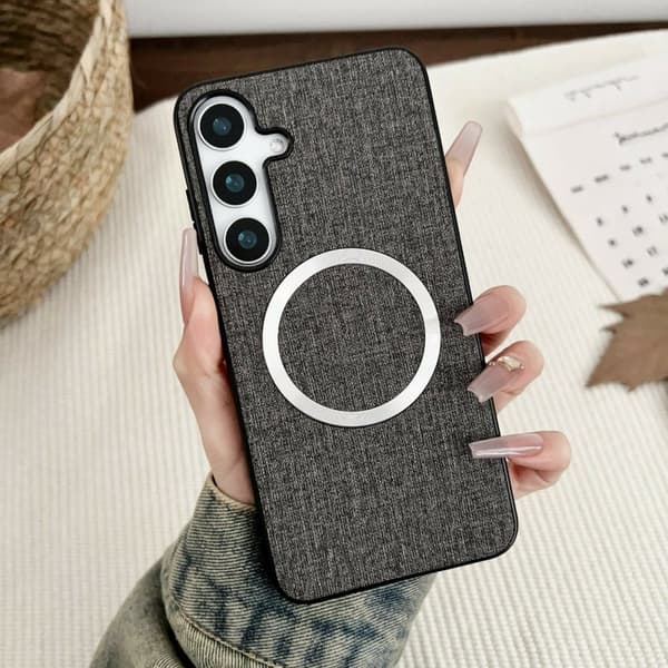 Mobilskal för Samsung Galaxy S26 Plus Magnetiskt TPU - Grå