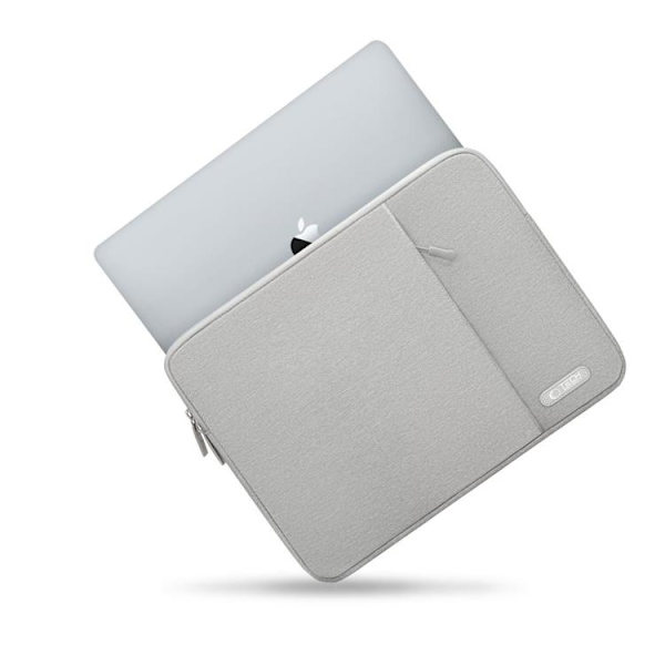 Tech-Protect Datorfodral Till (13-14") - Crayon Grå Grå