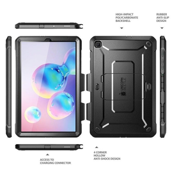 Supcase Galaxy Tab S6 Lite (2020/2022) Skulle Unicorn Beetle Pro - Black
