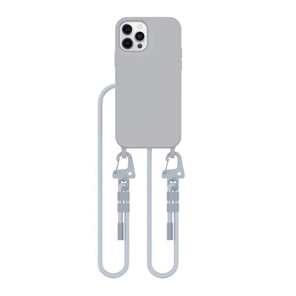Tech-Protect iPhone 12 Pro mobiltelefon halskædebetræk Magsafe Maghalskæde Grå