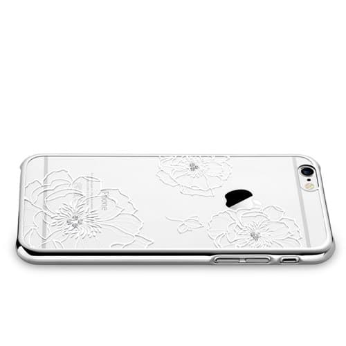 Vouni cover med rhinsten til iPhone 6 / 6S - Sølv Silver