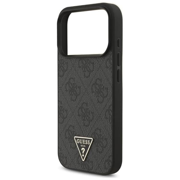 Guess Mobilskal till iPhone 17 Pro MagSafe 4G Strap Triangle Logo - Svart Svart