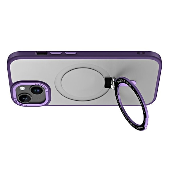 Mobilskal till iPhone 15 Plus Magsafe Kickstand - Mörkblå M