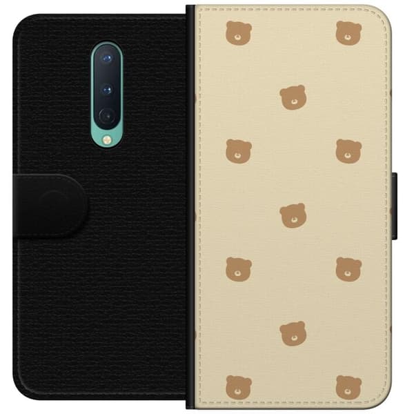 Plånboksfodral till OnePlus 8 med Björnmönster
