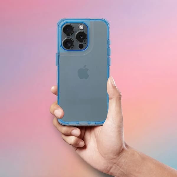 Mobilskal till iPhone Air Matrix Clear - Blå Blå