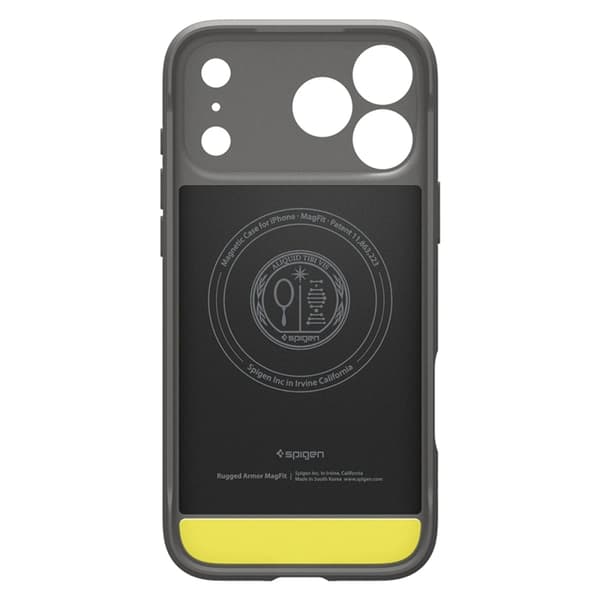 Spigen Mobilskal till iPhone 17 Pro Magsafe Rugged Armor - Grå Grå