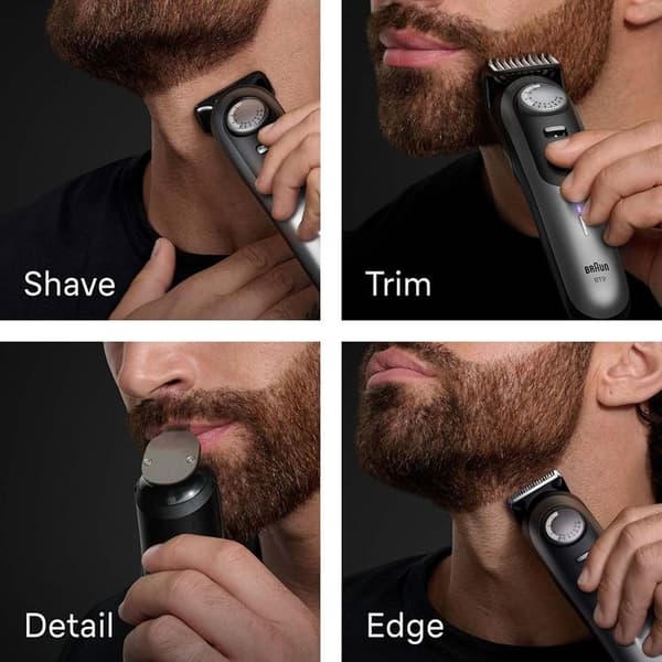 Braun Skäggtrimmer BT 9520 - Satin Chrome