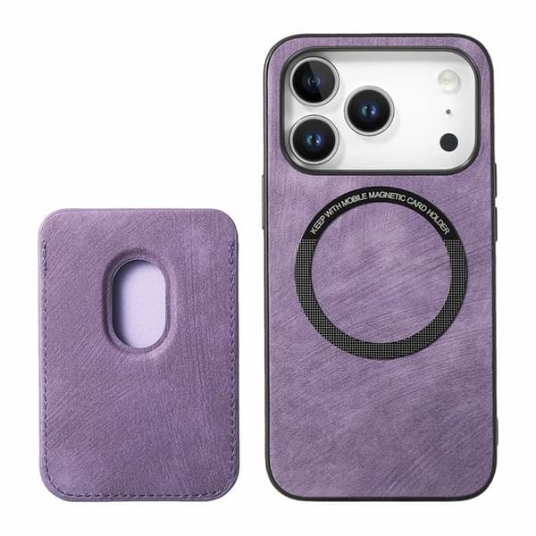 Mobilskal till iPhone 17 Pro Max Retro Detachable - Lila Lila