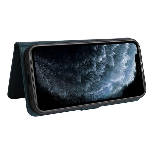 BETOPNICE iPhone 11 Pro Plånboksfodral Magnetiskt Konstläder - Blå