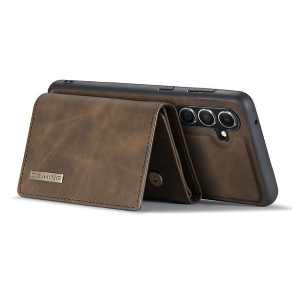 DG.MING Samsung Galaxy A16 5G Plånboksfodral Kickstand Brun