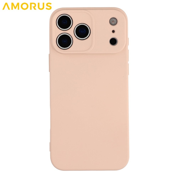 AMORUS Mobilskal till iPhone 17 Pro Max Precise Cutouts - Rosa Rosa