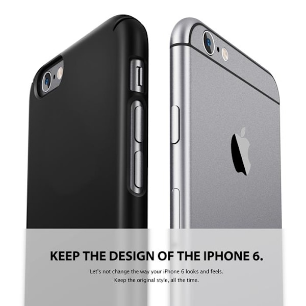 Ringke Slim Dual Coated Skal till Apple iPhone 6 / 6S  (Gold)