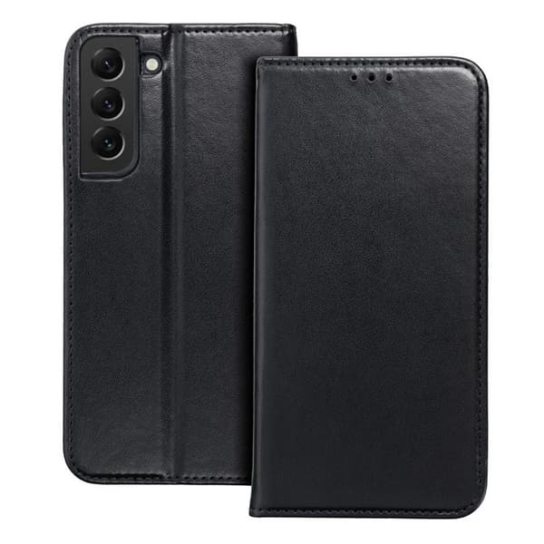 Galaxy S23 FE lompakkokotelo Smart Magneto - Musta Black