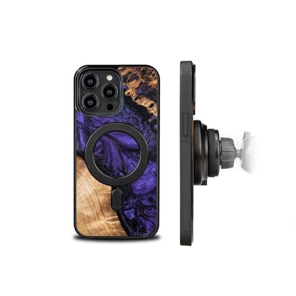 Bewood Mobilskal till iPhone 15 Pro Max Magsafe Unique Voilet
