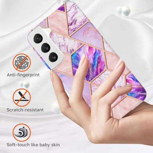 Galaxy S23 matkapuhelimen suojakuori YB IMD Series-3 - vaalean violetti
