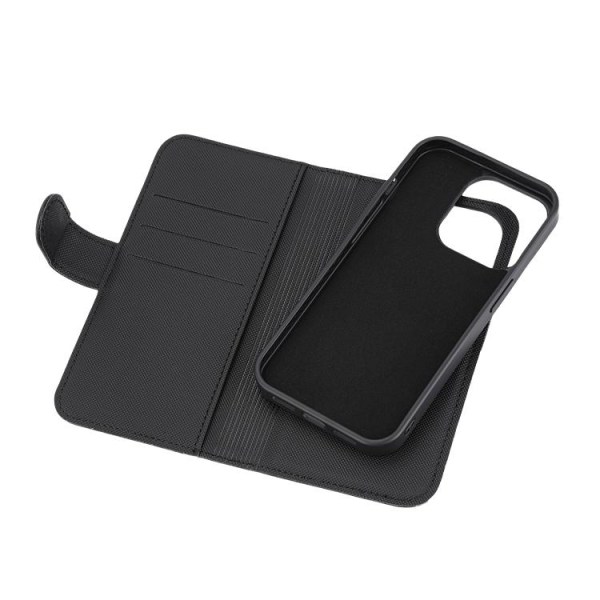 Deltaco 2-i-1 iPhone 15 Pro Wallet Case Magnetic - Sort