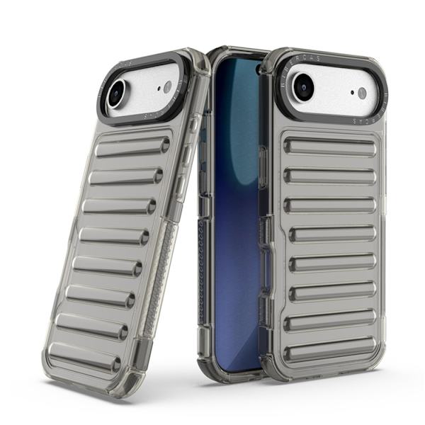 Mobilskal till iPhone Air Stripe Design Detachable - Grå Grå