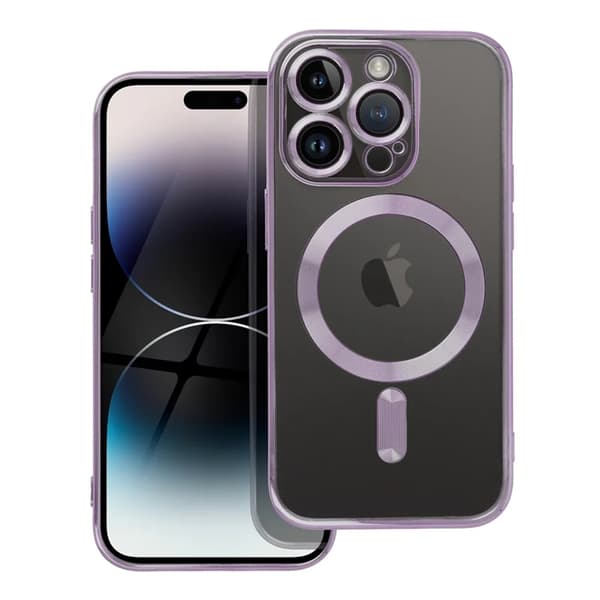 Mobilskal till iPhone 14 Pro MagSafe Electro Mag - Lila Lila
