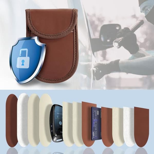 Tech-Protect RFID-skydd Faraday-fodral för keyless bilnyckel – Svart