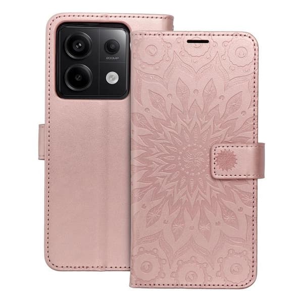 Xiaomi Redmi Note 13 Pro 5G Plånboksfodral Mezzo - Rose Guld Roséguld