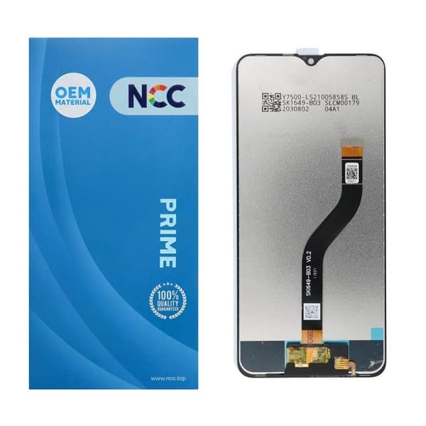 SAMSUNG A20S Skärm med LCD-display NCC OEM
