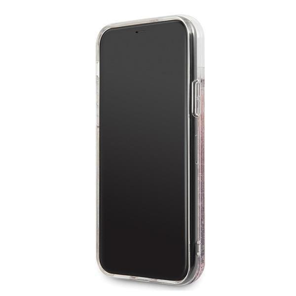 Karl Lagerfeld Skal iPhone 11 Pro Max Glitter Signature - Rosa G Gul
