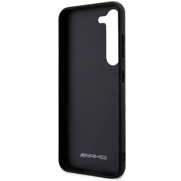 AMG Galaxy S23 Plus Skal Carbon Stripe & Embossed - Sort Black