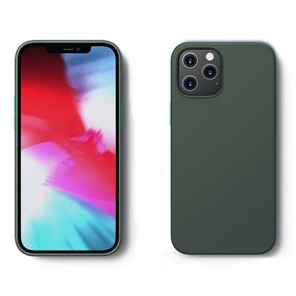 Joyroom Color Series -kuori iPhone 12 Pro Max - Vihreä Green