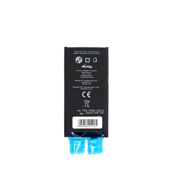 Blå stjerne iPhone 12 Mini batteri HQ 2227 mAh uden BMS