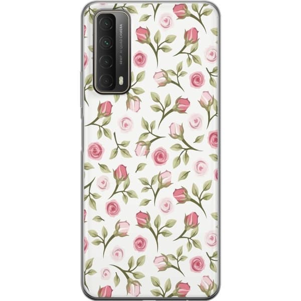 Mobilcover til Huawei P smart 2021 med Blomstret