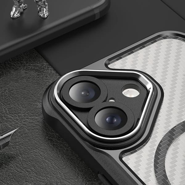 Telefontaske til iPhone 16 MagSafe Silicone Leading - Sort Black
