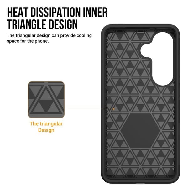 Mobilskal för Samsung Galaxy S26 Plus Magnetiskt Shockproof TPU + PC - Röd