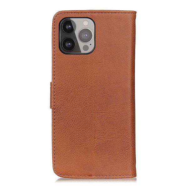 KHAZNEH Plånboksfodral iPhone 13 Pro Max - Brun Brun