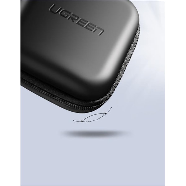 Ugreen Hörlurar Skal (8cmx8cm) - Svart