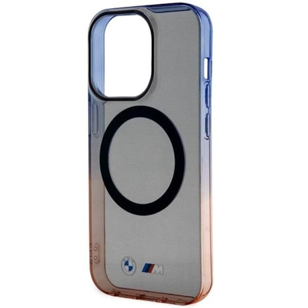 BMW Mobilskal till iPhone 14 Pro Max Magsafe Gradient Bumper - Grå Grå