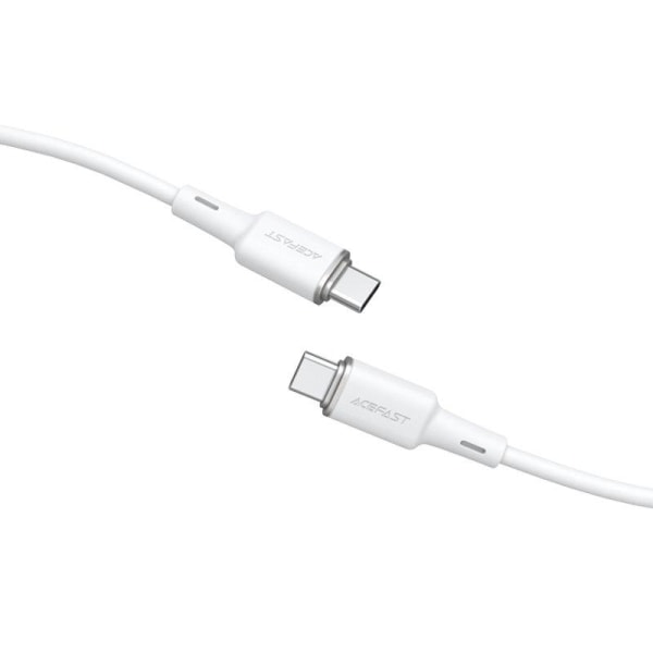 Acefast USB-C til USB-C Kabel 60W 1,2m - Hvid