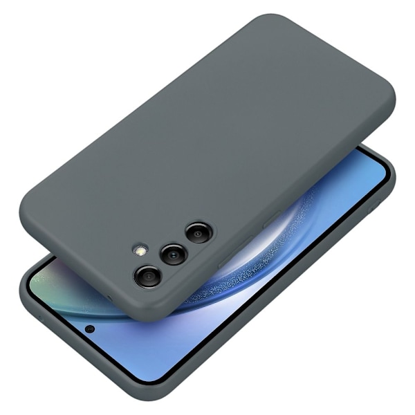 METALLIC skal för Samsung A34 5G grått Grå