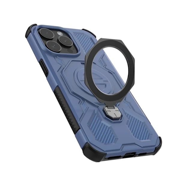 Mobilskal till iPhone 15 Pro Max Plast Shockproof - Blå