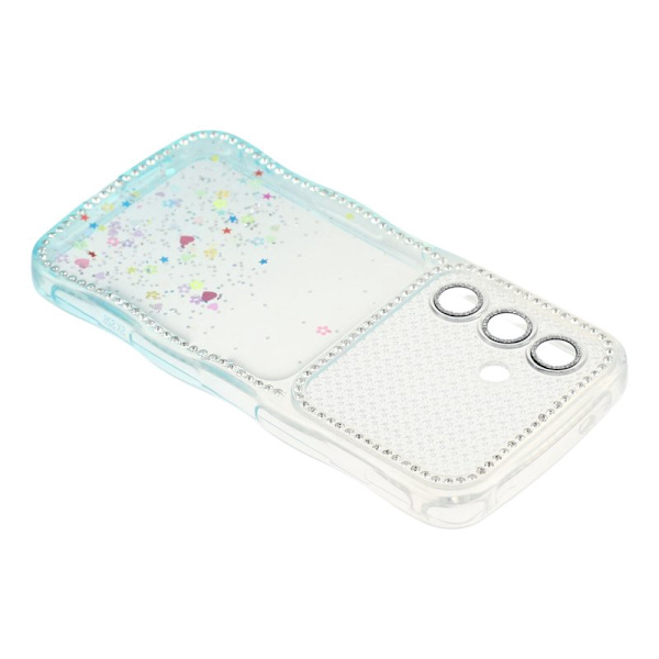 Mobilskal för Samsung Galaxy S26 Plus Glitter TPU - Gradient Blå