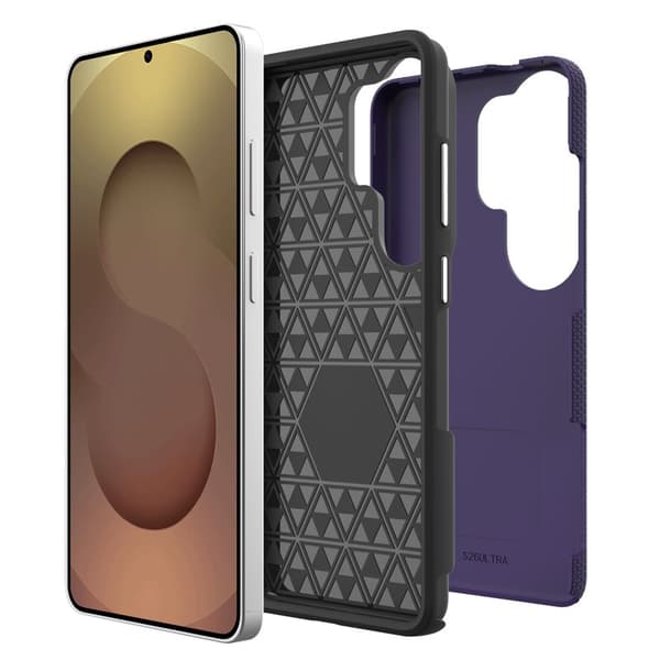Mobilskal för Samsung Galaxy S26 Ultra TPU + PC Stötabsorberande - Mörklila