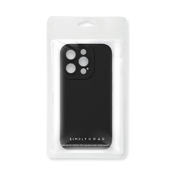Roar Telefontaske til iPhone 16 Luna - Sort Svart