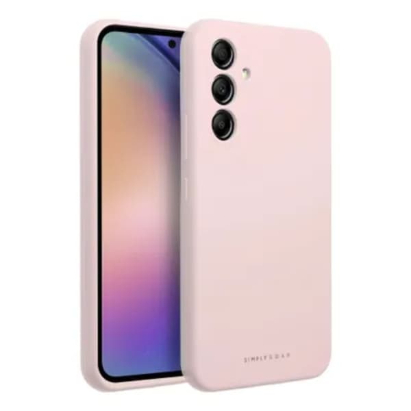 Roar Samsung Galaxy A54 5G Mobilskal Roar Cloud Skin - Lysrosa Rosa