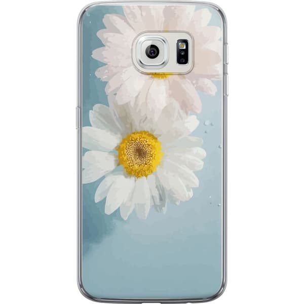 Mobilcover til Samsung Galaxy S6 edge med Sommerblomster
