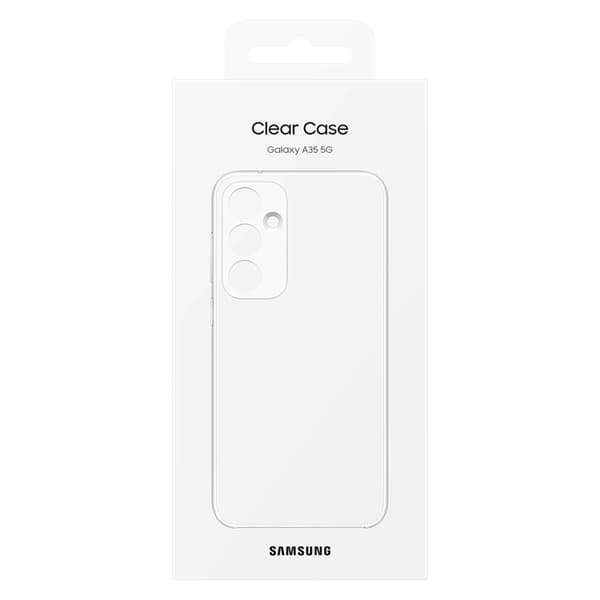 Mobilskal till Samsung Galaxy A35 Clear - Transparent Transparent