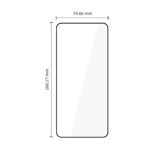 Tech-Protect [2-Pack] Skärmskydd Härdat Glas För Galaxy S26 Plus - Svart Svart
