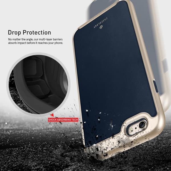 Caseology Envoy -kotelo Apple iPhone 6(S) Plus - Sininen Blue